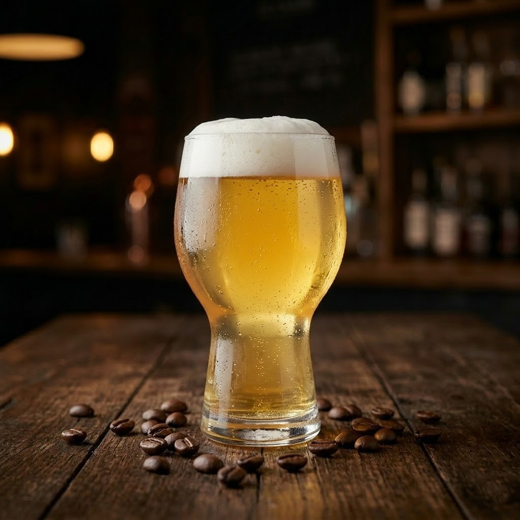 Coffee Lager (com Café premiado da região)