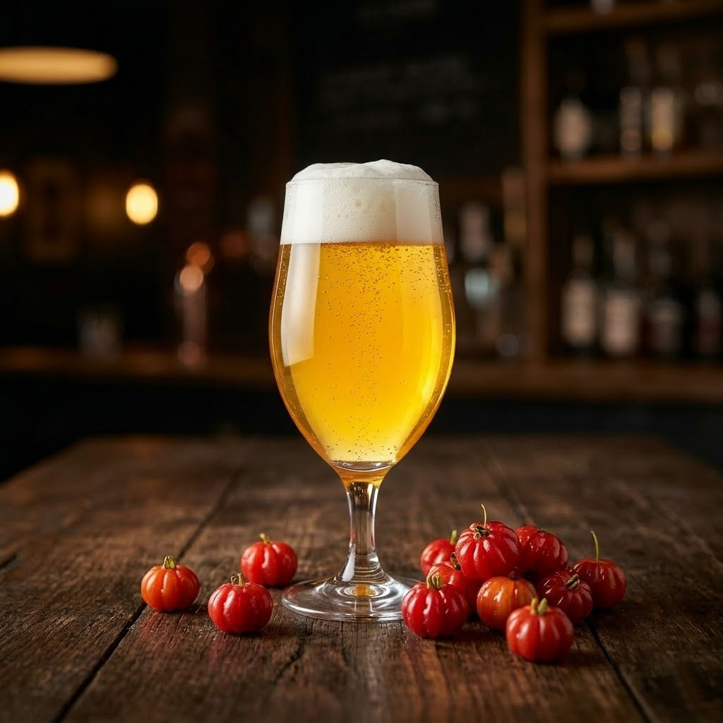 Cerveja Summer Ale (com toque de Pitanga) artesanal Puaia